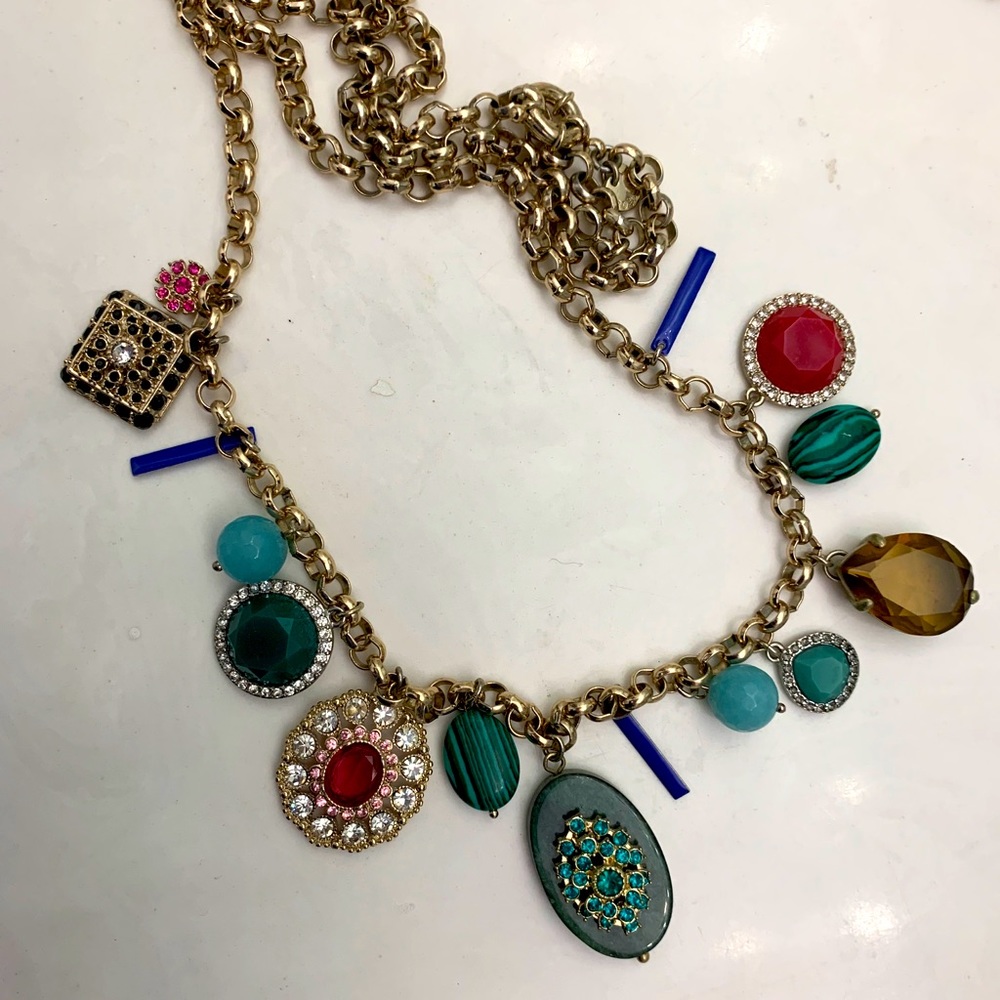 Zoe and Gee charm necklace